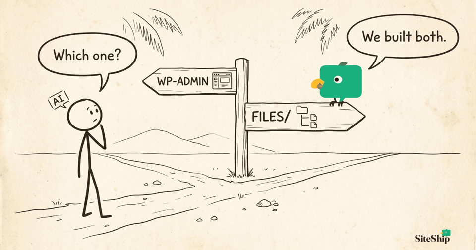 Notes on a NovaMira Pro WordPress build — and trying the same mockup in SiteShip